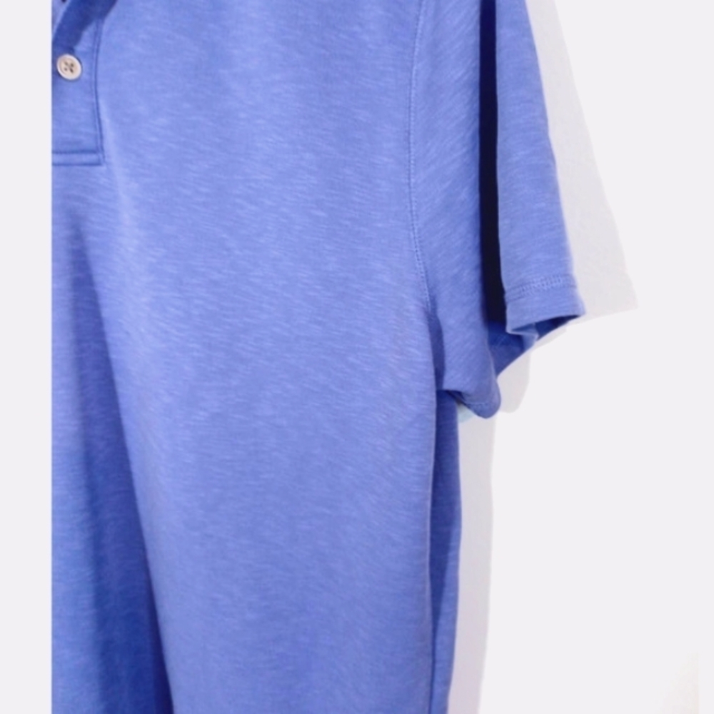 Ocean & Coast Men Sz M Blue Polo Sport Performance Work Active Office - Picture 3 of 5